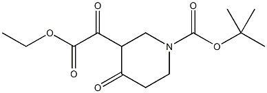 2-氧代-2-(1-Boc-4-氧代-3-哌啶基)乙酸乙酯