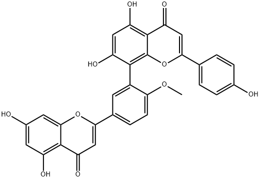 7-去甲基银杏双黄酮;白果素