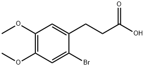 3-(2-溴-4,5-二甲氧基苯基)丙酸