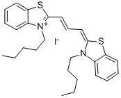 3,3`-二戊基硫杂羰花青碘化物, DiSC5(3)