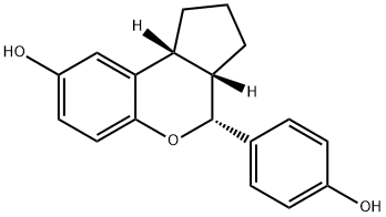 (3aS,4R,9bR)-1,2,3,3a,4,9b-六氢-4-(4-羟基苯基)环戊并[C][1]苯并吡喃-8-醇