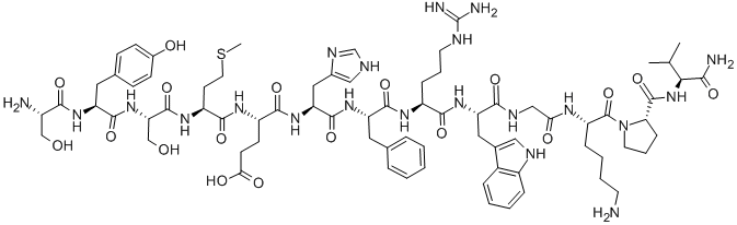 (Des-acetyl)-α-MSH trifluoroacetate salt