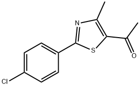 1-[2-(4-氯苯基)-4-甲基-1,3-噻唑-5-基]-1-乙酮