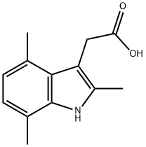 (2,4,7-三甲基-1H-吲哚-3-基)乙酸