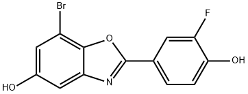 7-溴-2-(3-氟-4-羟基苯基)苯并[d]噁唑-5-醇