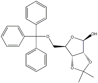 (3aR,6R,6aR)-2,2-二甲基-6-((三苯甲基氧基)甲基)四氢呋喃并[3,4-d][1,3]二氧杂环戊烯-4-醇