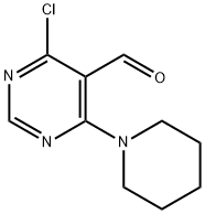 4-氯-6-(哌啶-1-基)5-嘧啶甲醛