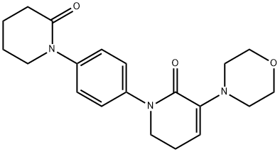 5,6-二氢-3-(4-吗啉)-1-[4-(2-氧代-1-哌啶基)苯基]-2(1H)-吡啶酮