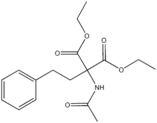 Diethyl 2-acetamido-2-phenethylmalonate