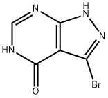 3-溴-1,5-二氢-4H-吡唑并[3,4-d]嘧啶-4-酮