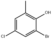 2-溴-4-氯-6-甲基苯酚