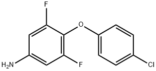 4-(4-氯苯氧基)-3,5-二氟苯胺