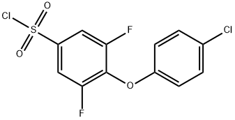 4-(4-氯苯氧基)-3,5-二氟苯磺酰氯