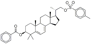 (3β,20S)-21-O-Tosyl-4,4,20-trimethyl-pregna-5,7-diene-3,21-diol 3-Benzoate