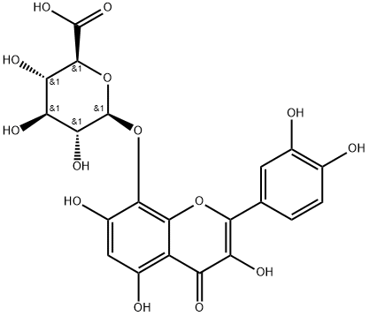 棉花素-8-O-葡萄糖醛酸苷;棉黄素8-O-beta-D-葡糖苷酸;Hibifolin