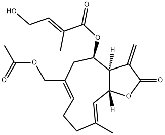 8β-(4-Hydroxytigloyloxy)ovatifolin