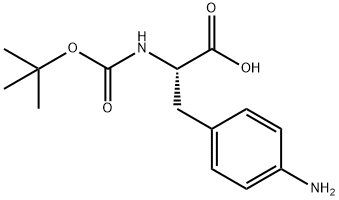 4-Amino-N-(tert-butoxycarbonyl)-L-phenylalanine  4-氨基-N-(叔丁氧羰基)-L-苯丙氨酸