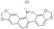 13-甲基-[1,3]二氧杂戊环并[4',5':4,5]苯并[1,2-c][1,3]二氧杂戊环并[4,5-i]菲-13-氯化铵