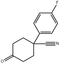 4-Cyano-4-(4-fluorophenyl)cyclohexanone