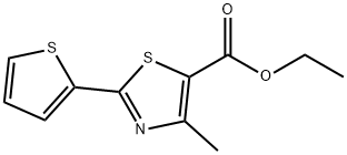 4-甲基-2-（2-噻吩基）-1,3-噻唑-5-甲酸乙酯