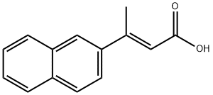 (E)-3-(萘-2-基)丁-2-烯酸