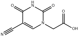 2-[5-氰基-2,4-二氧代-3,4-二氢-(2H-)嘧啶-1-基]乙酸