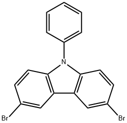 6-二溴-9-苯基咔唑