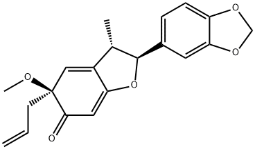 1,6-Dihydro-4,7'-epoxy-1-methoxy- 3',4'-methylenedioxy-6-oxo-3,8'-lignan