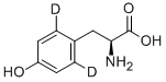 L-4-Hydroxyphenyl-2,6-d2-alanine