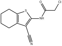 2-氯-N-(3-氰基-4,5,6,7-四氢-1-苯并噻吩-2-基)乙酰胺