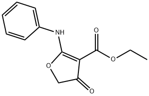 2-苯胺基-4-氧代-4,5-二氢-3-呋喃甲酸乙酯