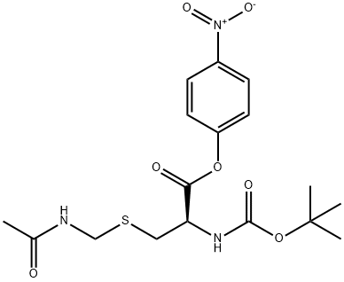 N-叔丁氧羰基-S-[(乙酰氨基)甲基]-L-半胱氨酸4-硝基苯酯