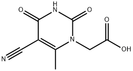 2-[5-氰基-6-甲基-2,4-二氧代-3,4-二氢-1(2H)-嘧啶基]乙酸