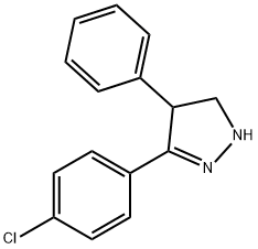 3-(4-氯苯基)-4-苯基-4,5-二氢-1H-吡唑