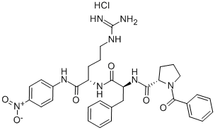 Bz-Pro-Phe-Arg-pNA · HCl