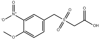 3-硝基-4-甲氧基苄基磺酰基乙酸