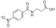 对硝基苯甲酰-beta-丙氨酸