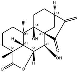 ent-7α,9-Dihydroxy-15-oxokaur-16-en-19,6β-olide