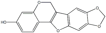 3-Hydroxy-8,9-methylenedioxypterocarpene