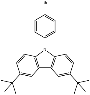 9-(4-溴苯基)-3,6-二-叔-丁基-9H-咔唑