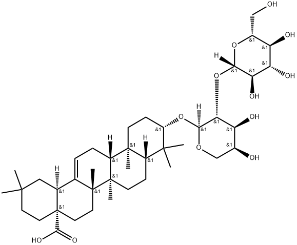 齐墩果酸-3-O-β-D-葡萄糖 (1→2)-α-L-阿拉伯糖苷