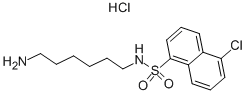 N-(6-氨基己基)-5-氯-1-萘磺酰胺盐酸盐