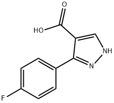 3-(4-氟苯)-1H-吡唑-4-羧酸