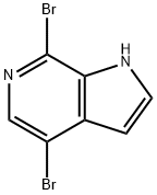4,7-二溴-1H-吡咯并[2,3-c]吡啶