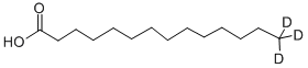 Tetradecanoic-14,14,14-d3 Acid