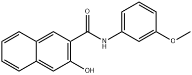 3-羟基-N-(3-甲氧基苯基)-2-萘甲酰胺