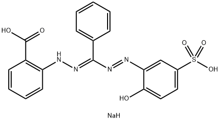 邻[2-(2-羟基-5-磺基苯偶氮)亚苄基]肼基苯甲酸单钠盐(锌试剂)