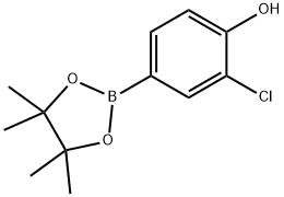 2-氯-4-(4,4,5,5-四甲基-1,3,2-二氧杂硼烷-2-基)苯酚