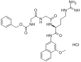 Z-Gly-Gly-Arg-4MβNA · HCl