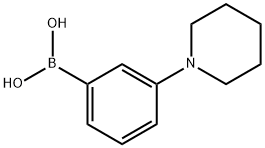 B-[3-(1-哌啶基)苯基]-硼酸